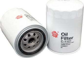 Sakura Filters AU C-1121 - Oil Filter www.autospares.lv