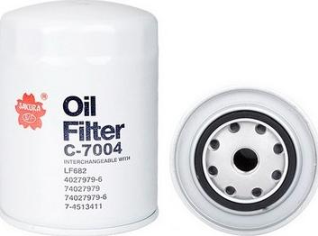 Sakura Filters AU C-7004 - Oil Filter www.autospares.lv