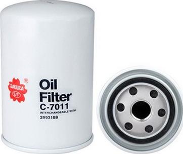 Sakura Filters AU C-7011 - Oil Filter www.autospares.lv