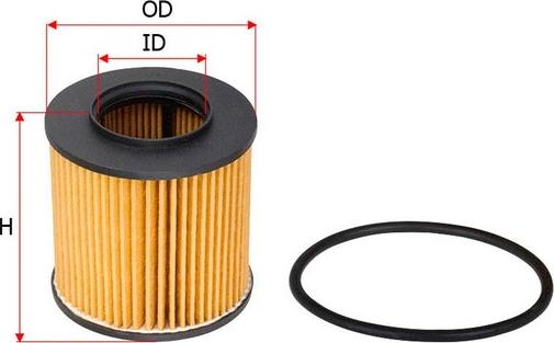 Sakura Filters AU EO-31950 - Oil Filter www.autospares.lv