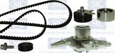 Saleri SIL K1PA1447 - Водяной насос + комплект зубчатого ремня ГРМ www.autospares.lv