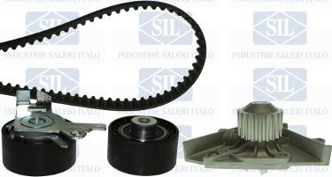 Saleri SIL K1PA1437 - Водяной насос + комплект зубчатого ремня ГРМ www.autospares.lv