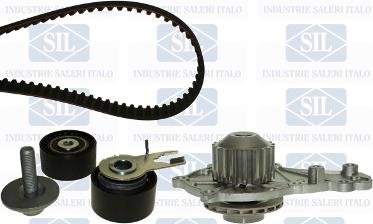 Saleri SIL K1PA1252 - Водяной насос + комплект зубчатого ремня ГРМ www.autospares.lv