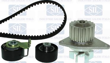 Saleri SIL K1PA1266 - Водяной насос + комплект зубчатого ремня ГРМ www.autospares.lv