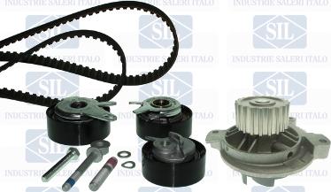 Saleri SIL K2PA1002A - Водяной насос + комплект зубчатого ремня ГРМ www.autospares.lv