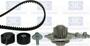 Saleri SIL K2PA1252 - Водяной насос + комплект зубчатого ремня ГРМ www.autospares.lv