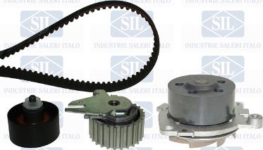 Saleri SIL K2PA861 - Водяной насос + комплект зубчатого ремня ГРМ www.autospares.lv