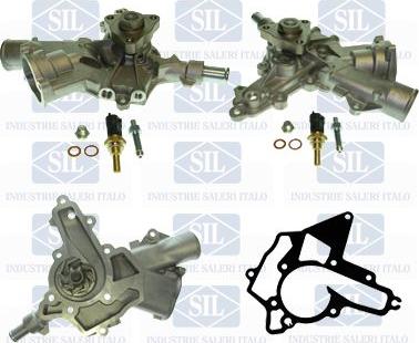 Saleri SIL PA1269 - Водяной насос www.autospares.lv