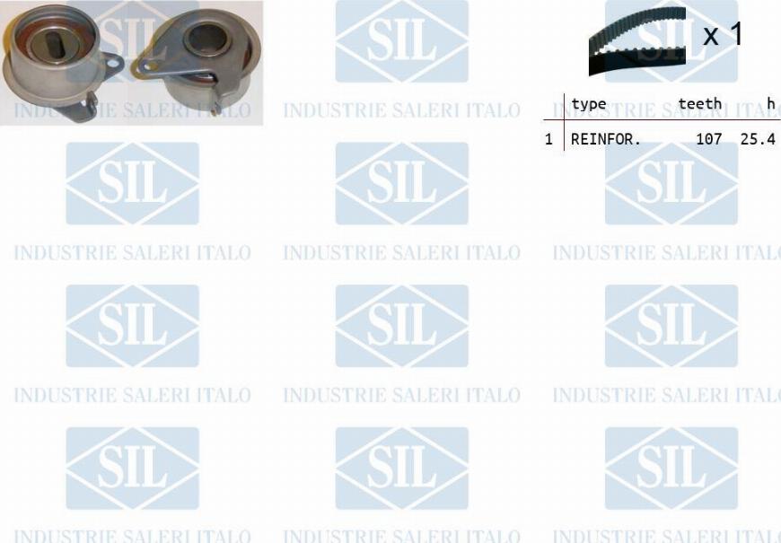 Saleri SIL TK1454 - Timing Belt Set www.autospares.lv