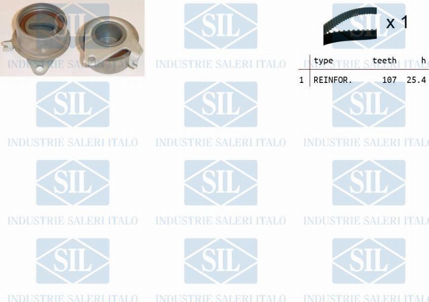 Saleri SIL TK1417 - Timing Belt Set www.autospares.lv