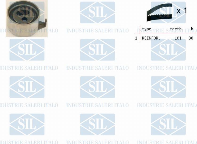 Saleri SIL TK1428 - Timing Belt Set www.autospares.lv