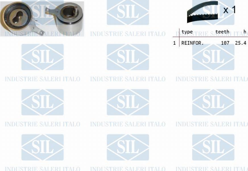 Saleri SIL TK1099 - Timing Belt Set www.autospares.lv