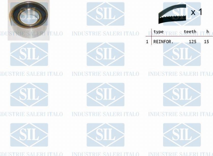 Saleri SIL TK1048 - Timing Belt Set www.autospares.lv