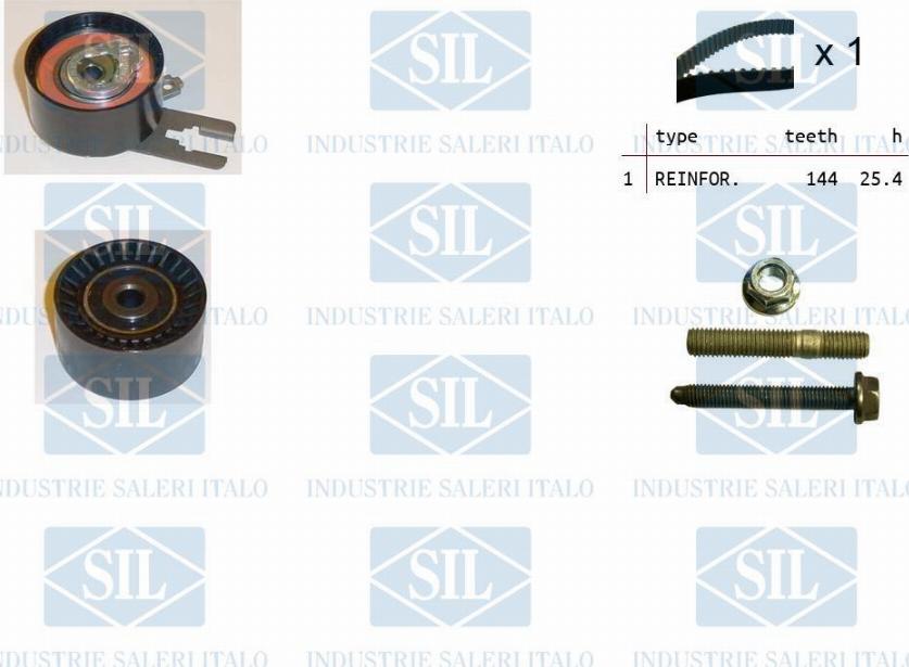 Saleri SIL TK1052 - Timing Belt Set www.autospares.lv