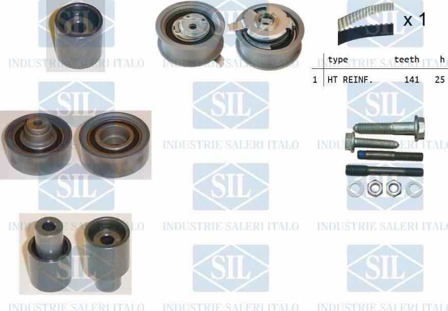 Saleri SIL TK1025 - Timing Belt Set www.autospares.lv