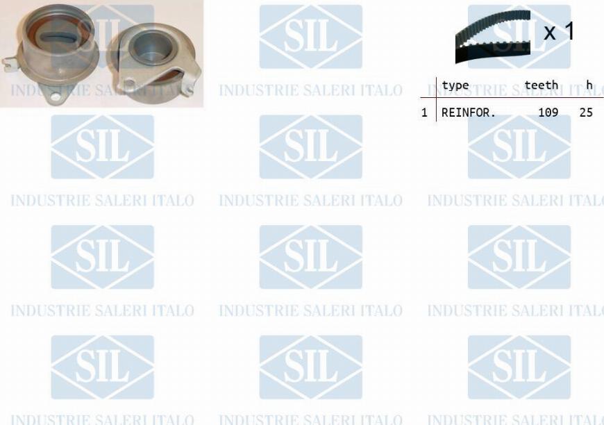 Saleri SIL TK1341 - Timing Belt Set www.autospares.lv