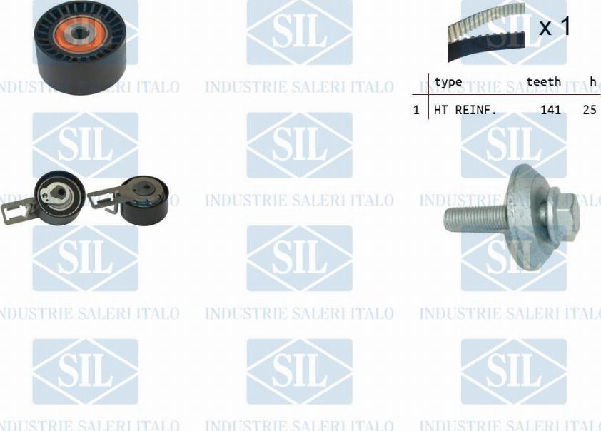 Saleri SIL TK1368 - Timing Belt Set www.autospares.lv