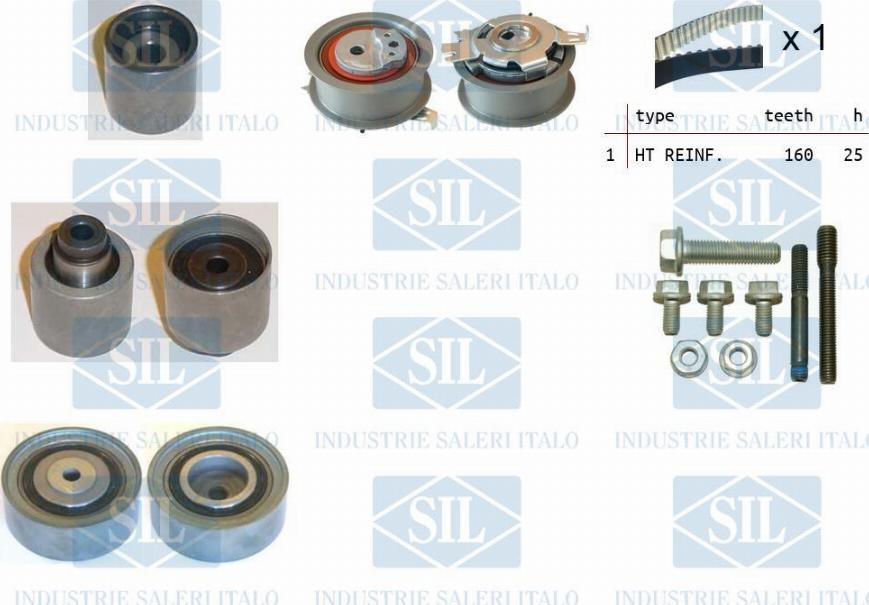 Saleri SIL TK1333 - Timing Belt Set www.autospares.lv