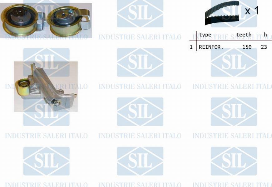 Saleri SIL TK1257 - Timing Belt Set www.autospares.lv