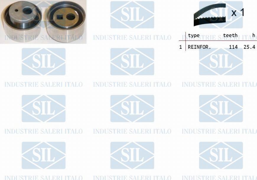 Saleri SIL TK1218 - Timing Belt Set www.autospares.lv