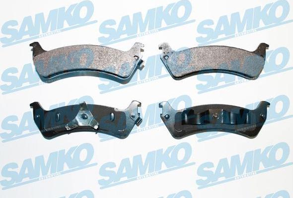 Samko 5SP990 - Bremžu uzliku kompl., Disku bremzes www.autospares.lv