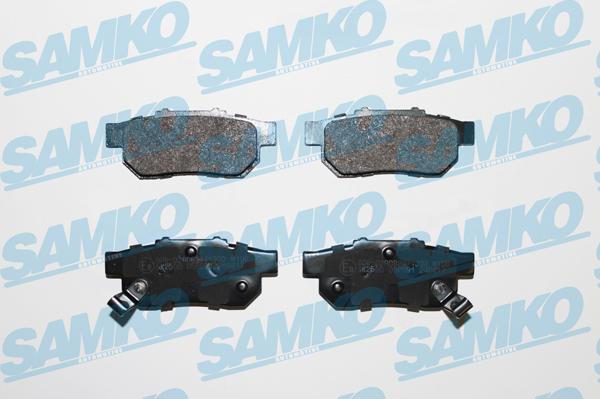 Samko 5SP991 - Тормозные колодки, дисковые, комплект www.autospares.lv