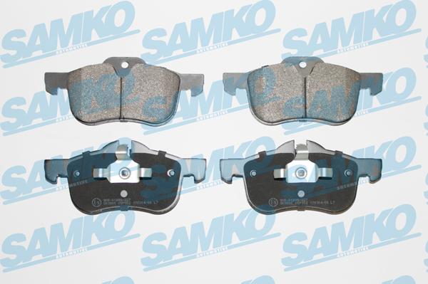 Samko 5SP952 - Bremžu uzliku kompl., Disku bremzes www.autospares.lv