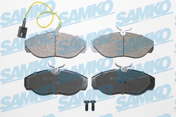 Samko 5SP964 - Brake Pad Set, disc brake www.autospares.lv