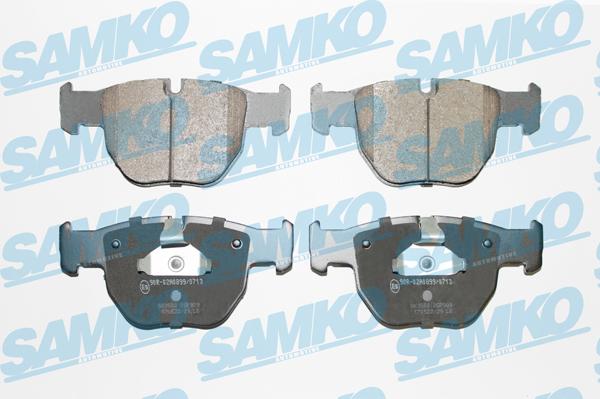 Samko 5SP909 - Brake Pad Set, disc brake www.autospares.lv