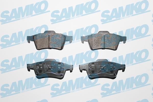 Samko 5SP907 - Bremžu uzliku kompl., Disku bremzes www.autospares.lv