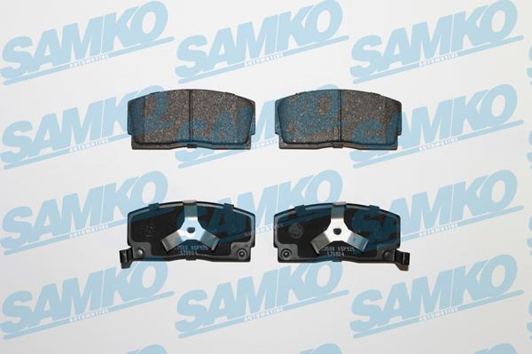 Samko 5SP926 - Bremžu uzliku kompl., Disku bremzes www.autospares.lv