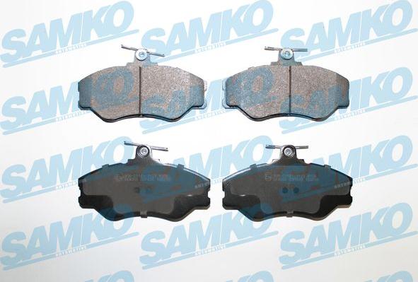 Samko 5SP920 - Тормозные колодки, дисковые, комплект www.autospares.lv