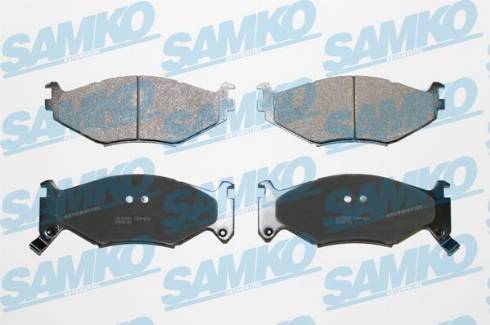 Samko 5SP454 - Bremžu uzliku kompl., Disku bremzes www.autospares.lv