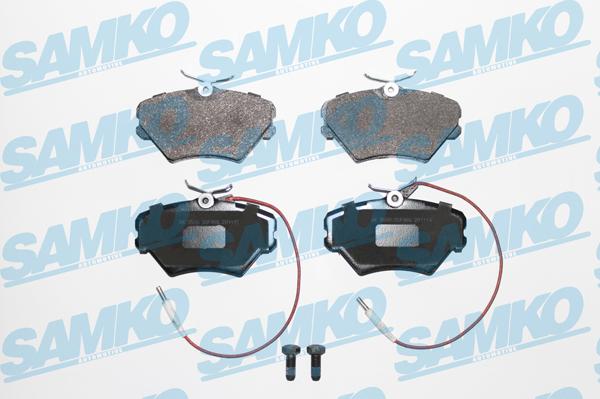 Samko 5SP469 - Bremžu uzliku kompl., Disku bremzes www.autospares.lv