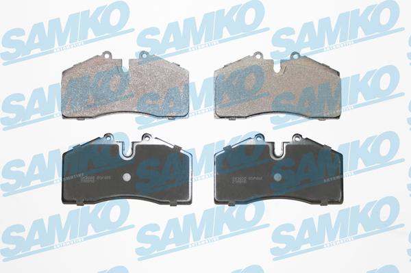 Samko 5SP466 - Bremžu uzliku kompl., Disku bremzes www.autospares.lv