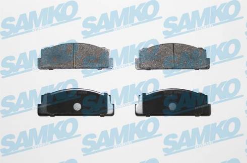 Samko 5SP489 - Bremžu uzliku kompl., Disku bremzes www.autospares.lv