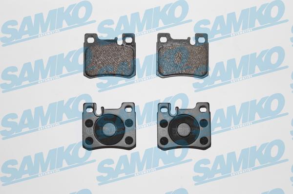 Samko 5SP485 - Bremžu uzliku kompl., Disku bremzes autospares.lv