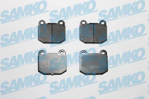 Samko 5SP434 - Bremžu uzliku kompl., Disku bremzes www.autospares.lv