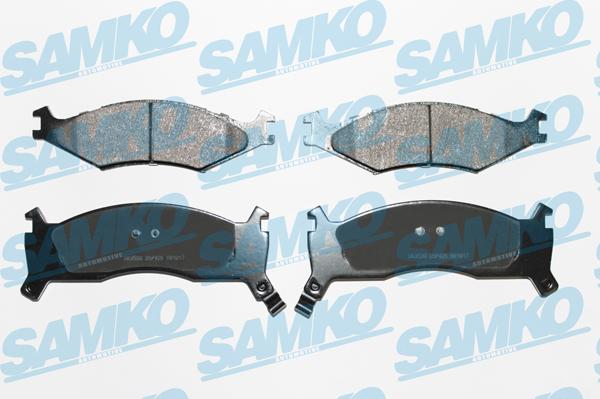 Samko 5SP426 - Тормозные колодки, дисковые, комплект www.autospares.lv