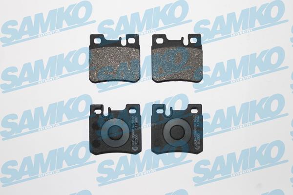 Samko 5SP428 - Bremžu uzliku kompl., Disku bremzes www.autospares.lv