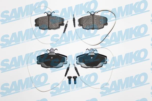 Samko 5SP422 - Brake Pad Set, disc brake www.autospares.lv