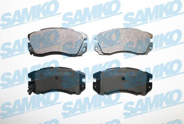 Samko 5SP479 - Bremžu uzliku kompl., Disku bremzes www.autospares.lv