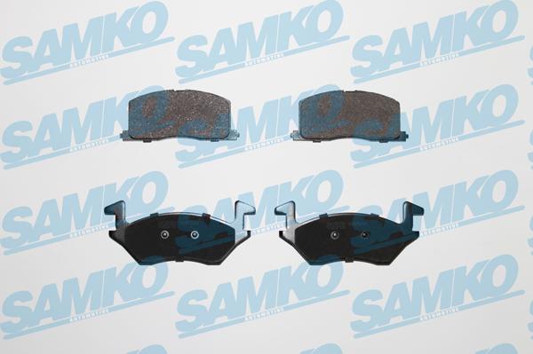 Samko 5SP560 - Тормозные колодки, дисковые, комплект www.autospares.lv