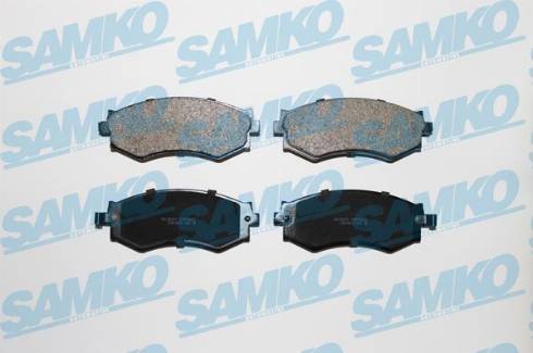 Samko 5SP563 - Bremžu uzliku kompl., Disku bremzes www.autospares.lv