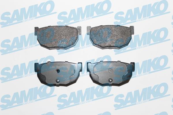 Samko 5SP503 - Тормозные колодки, дисковые, комплект www.autospares.lv