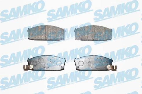 Samko 5SP527 - Bremžu uzliku kompl., Disku bremzes www.autospares.lv