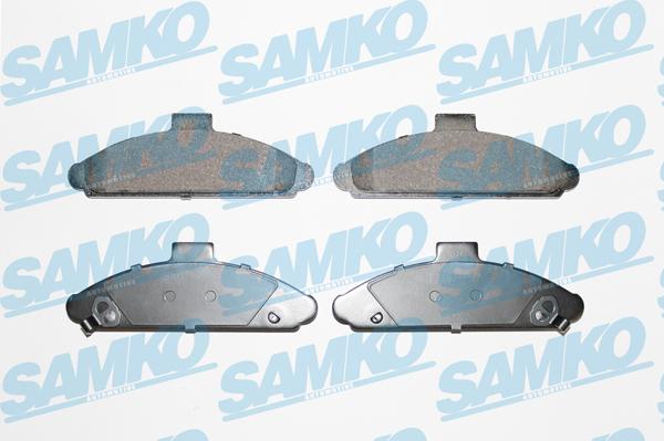 Samko 5SP579 - Bremžu uzliku kompl., Disku bremzes www.autospares.lv