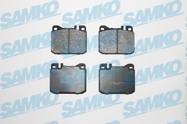 Samko 5SP572 - Bremžu uzliku kompl., Disku bremzes www.autospares.lv