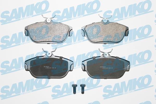 Samko 5SP601 - Bremžu uzliku kompl., Disku bremzes www.autospares.lv