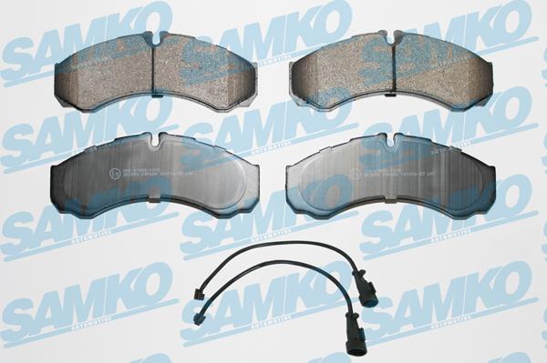 Samko 5SP684E - Bremžu uzliku kompl., Disku bremzes www.autospares.lv